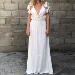 Cleobella Ivory Maxi Dress